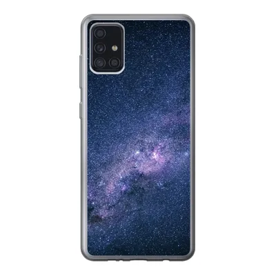 Produktbild von MuchoWow® Handyhülle Schutzhülle Hülle für Samsung Galaxy A52 5G Galaxie - Sterne - Weltraum - Jungen - Mädchen - Kinder Silikon Softcase Handy Hülle - Umschlag