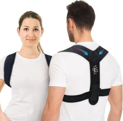 Produktbild von Famanu Rückenstütze zur Haltungskorrektur und Schmerzlinderung - Unisex