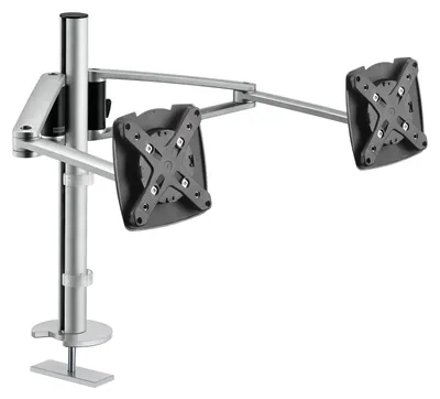 Produktbild von Novus Monitorhalter MY twin arm 2.0 G Kabelloch-& Bohrschraubbefestigung