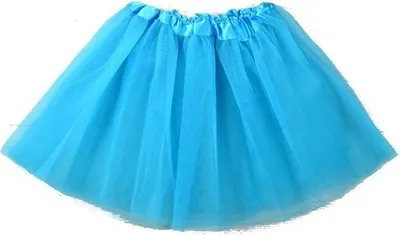 Produktbild von Tütü Tutu Ballettrock Tüllrock Petticoat Ballettkleid Rock Fasching Karneval 3 Lagen 45cm Türkis