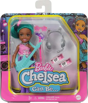 Produktbild von Barbie Chelsea -Karrierepuppe mit berufsbezogenem Outfit und zugehörigem Zubehör, 3 Jahr(e), 139,7 mm