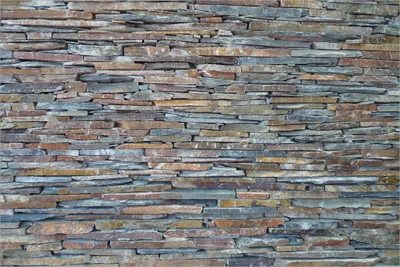 Produktbild von Wallario selbstklebendes Poster - Natursteinmauer in grau braun, Größe: 61 x 91,50 cm