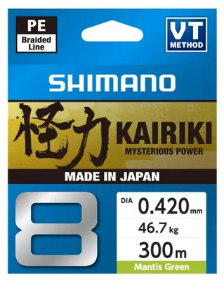 Produktbild von Shimano Kairiki 8 (Mantis Green) 300m