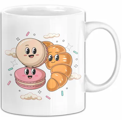 Produktbild von Bäcker Gebäck Tasse Geschenk Lustige Geschenkidee Spruch Für Gebäck Liebhaber (Weiß)