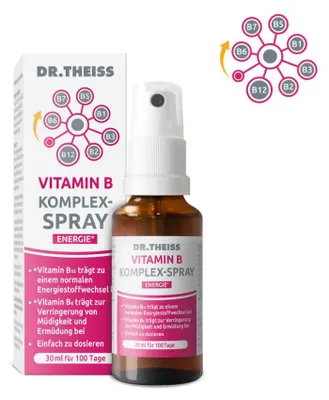Immagine prodotto di Dr.Theiss Complesso di vitamine B Spray 30 ml