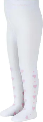 Produktbild von Sterntaler Strumpfhose mit Motiv Herzen weiß 68