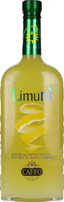 Produktbild von Limuni | Limoncello del Sud | aus der Antica Distilleria Caffo | 1l. Flasche