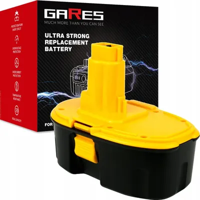 Obrázek produktu pro Gares Náhradní baterie pro Black&Decker CD12C GTC390 PS3500 PS1200K FSL12 | 12 V 2 Ah Li-Ion | Vysokovýkonná baterie pro robotický vysavač | Kompatibilní s Black&Decker CD12C GTC390 PS3500 PS1200K FSL12 | Prémiová kvalita