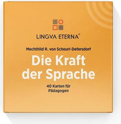 Produktbild von Die Kraft der Sprache - 40 Karten für Pädagogen