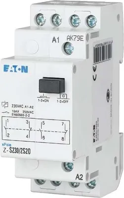 Zdjęcie produktu dla Przełącznik impulsowy Eaton Z-S109/W 1 zestyk przełączny 16 A 1 szt