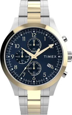Produktbild von Timex Dress Chronograph Herrenuhr Timex-TW2Y01500