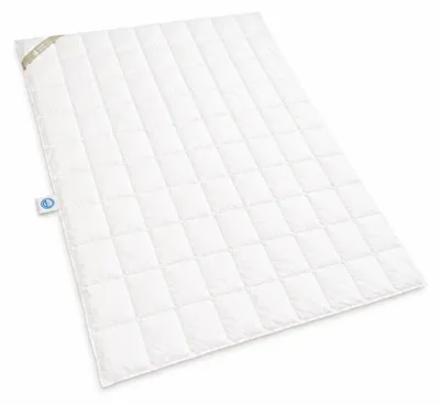 Produktbild von Premium Sommer Daunenbett 10x14, 155x220 Daunendecke 100% Daunen superleicht