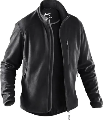 Produktbild von Kübler Fleecejacke schwarz Gr. M