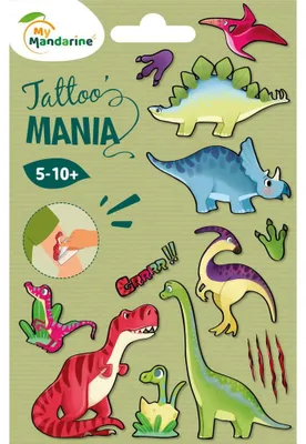 Produktbild von Tattoo Mania, Dinosaurier