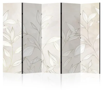 Immagine prodotto di LUMASOUL Paravento Bifacciale, paravento divisorio per interni, Motivo naturale, 225x172 cm