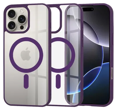 Produktbild von Techsuit MagSafe Pro Back Cover Hülle für Apple iPhone 16 Pro Max - Lila