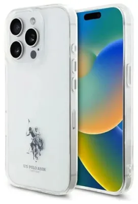 Produktbild von Us Polo Ushcp15Xusmt Iphone 15 Pro Max 6.7" Przezroczysty/Transparent Iml Gedruckt Doppel Pferd Logo