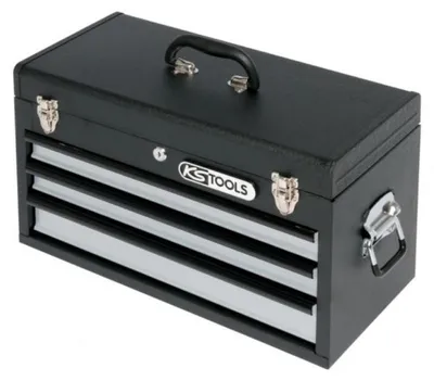 Image de Coffre à outils ULTIMATE équipé - 3 tiroirs et plateau - 114 pcs  - KS TOOLS - 922.0100