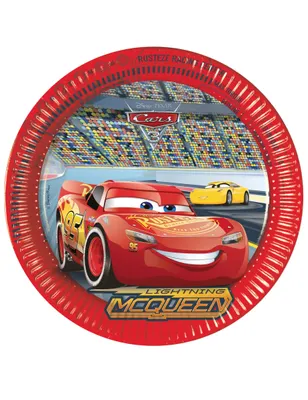 Immagine prodotto di Cars 3 | 8 piatti grandi