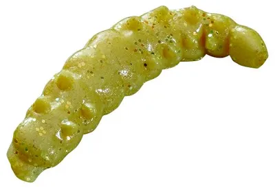 Produktbild von Berkley Powerbait Honey Worms (Garlic gelb) Ausführung: Honey Worms - Garlic