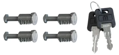 Produktbild von Menabo | Abschließbare Schlosszylinder für Dachträger (Tiger, Omega, Delta, Professional)