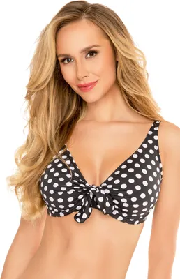Produktbild von Vivisence bikini bh dame 3203 bademode soft cups gestreift, gepunktet, 85c