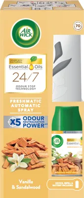 Immagine prodotto di AIR WICK Freshmatic Vaniglia e Sandalo 250 ml