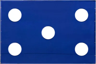 Produktbild von Golfová klietka cieľ 3x2m 5 otvorov 210D Oxford tkanina 12 bungee šnúr