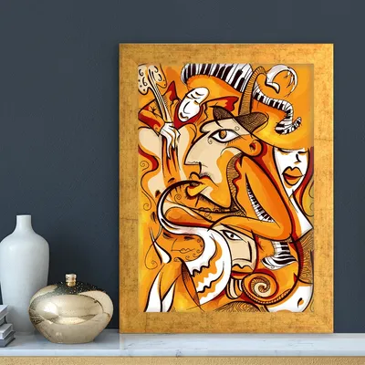 Productafbeelding van Wallity, AC150711482- HRL3604, Bunt, canvasprints, 24 x 29 cm, schilderij: 100% MDF