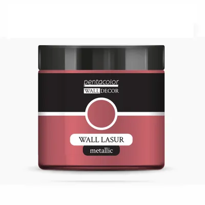 Produktbild von PENTART Wandlasur, Metallic, 500 ml, Perlrosa