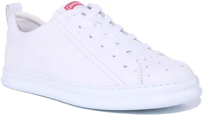 Produktbild von Camper Runner Four Herren Schnürung Vollleder Turnschuhe Weiß – undefined / Weiß