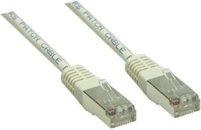 Produktbild von Netzwerkkabel Cat6 S/FTP Patchkabel, Grau, 3m, mit beidseitigen RJ45 Steckern