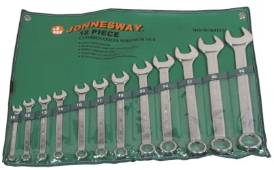 Obrázek produktu pro Sada očkoplochých klíčů, 12 ks, 10-32 mm - JONNESWAY W26112SA