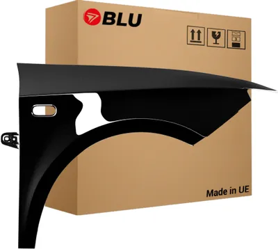 Produktbild von BLU Kotflügel Passend für Seat Ibiza (6J - IV 4. Generation) LC9Z Rechts Schwarz BlackMagic | 2008-2017 | Vorderseite Vorne | Lackiert | Einbaufertig