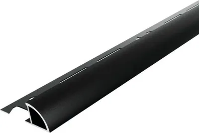 Produktbild von DURAL Abschlussprofil Durondell schwarz matt 250 cm x 12,5 mm