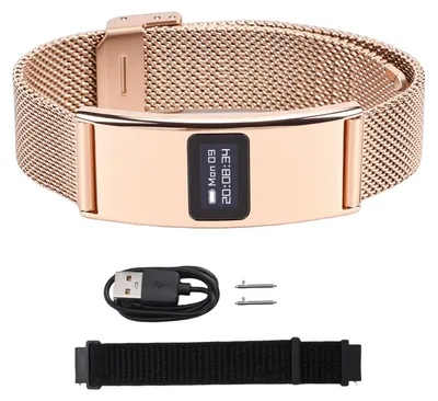 Produktbild von Health Smart-Armband, IPX8, wasserdicht, schlank, multifunktional, tragbar, Aktivitäts-Fitness-Tracker-Band mit mehreren Sportmodi, Anrufalarm-App, Go