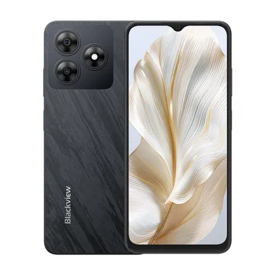 Produktbild von Blackview Wave 8C 6.56" Handy Ohne Vertrag, 6GB+64GB, Dual SIM, 5000mAh,Face ID, 13MP+ 8MP Kamera, 4G, Dusk black