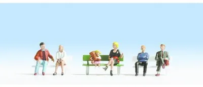Image de NOCH 45530 Assis (avec un banc)