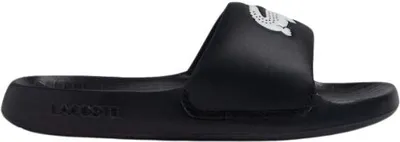 Produktbild von Lacoste Badelatschen Serve Slide 1.0 Herren Schwarz Weiß