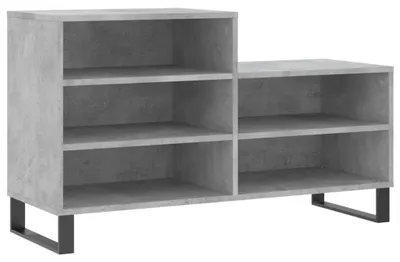 Obrázek produktu pro Skříňka na boty o rozměrech 102 x 36 x 60 cm s povrchem imitujícím beton