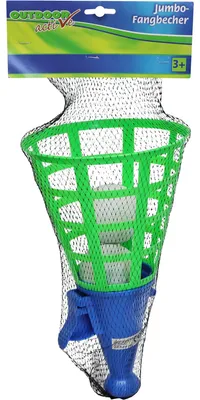 Produktbild von Jumbo Fangbecher Spielzeug Set mit 2 Bällen - 34cm