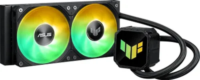 Image de ASUS TUF GAMING LC III 240 ARGB Refroidissement liquide tout-en-un pour processeur 12 cm Noir