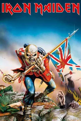 Produktbild von Iron Maiden - Poster - Trooper
