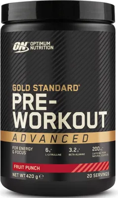 Produktbild von Optimum Nutrition | Gold Standard Pre-Workout Advanced | Platinum Pre Fruit Punch