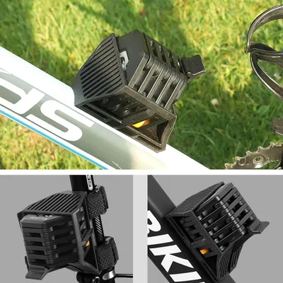 Image de Antivol pliable pour vélo - Antivol pliable antivol de 85 cm - 3 clés