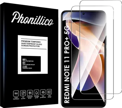 Obrázok produktu pre Tvrdené sklo pre Xiaomi Redmi Note 11 PRO+ 5G - Redmi Note 11 PRO PLUS 5G [2 ks] Ochranné sklo Fólia proti poškriabaniu odolná Phonillico®