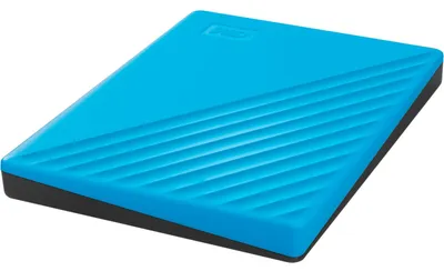 Produktbild von Western Digital My Passport, 2 TB, 3.2 Gen 1 (3.1 Gen 1), Blau
