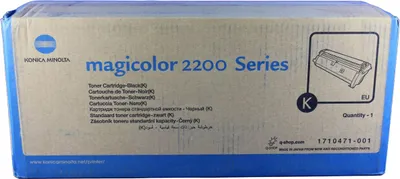 Produktbild von Konica Minolta Toner Magicolor 2200 zwart, Schwarz, Laser, 10 - 80%, 5 - 35 °C