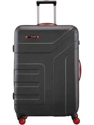 Immagine prodotto di Travelite Valigia 4 ruote L Vector nero/rosso