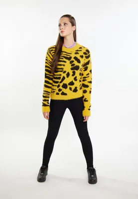 Image de Pull pour femme Speedlight - Jaune, taille XL